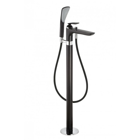Baterii cada - Baterie stativa cada-dus Kludi, Balance, pentru cada freestanding, negru mat