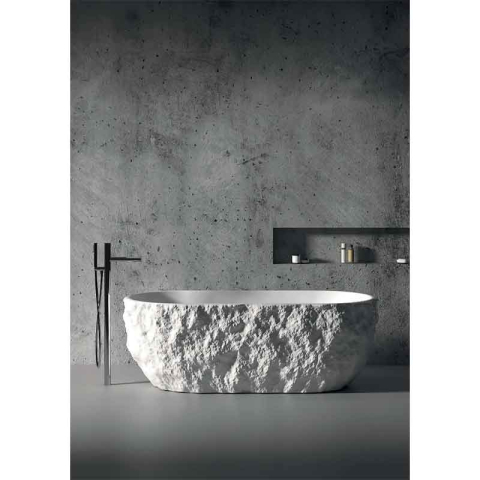  Baterie stativă pentru cadă Lavita, Verdi, cu pipa dreaptă, crom [1]