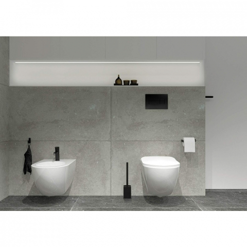 Bideu suspendat Deante Peonia alb 36x51cm [2]