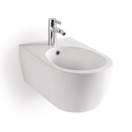 Bideuri suspendate - Bideu suspendat Hatria, Fusion, alb