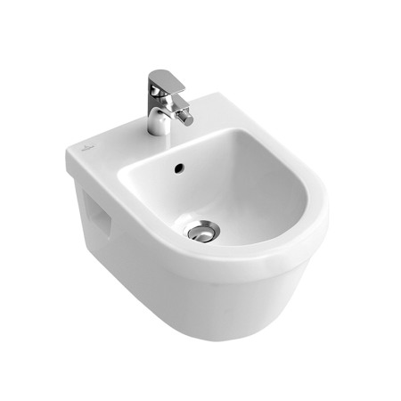 Bideuri suspendate - Bideu suspendat Villeroy &amp; Boch, Architectura, rotund, alb