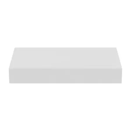 Blat pentru lavoar Ideal Standard Adapto fara decupaj alb lucios 85 cm [3]