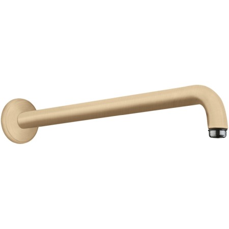 Brate si palarii dus - Brat de dus cu prindere pe perete, Hansgrohe, bronz periat