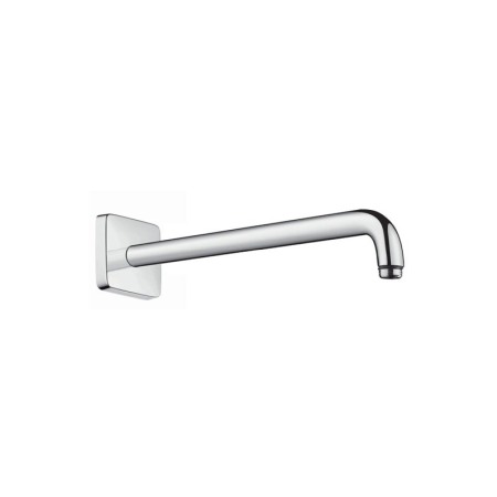 Brate si palarii dus - Brat de dus Hansgrohe, montaj pe perete, 38.9 cm, crom