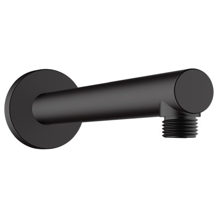 Brate si palarii dus - Brat de dus Hansgrohe, Vernis Blend, cu montaj pe perete, 24 cm, negru mat