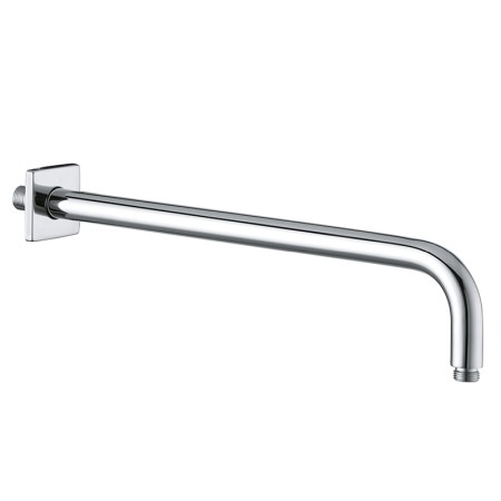 Brate si palarii dus - Brat de dus, Kludi, A-QA, cu rozeta patrata, lungime = 40 cm, crom
