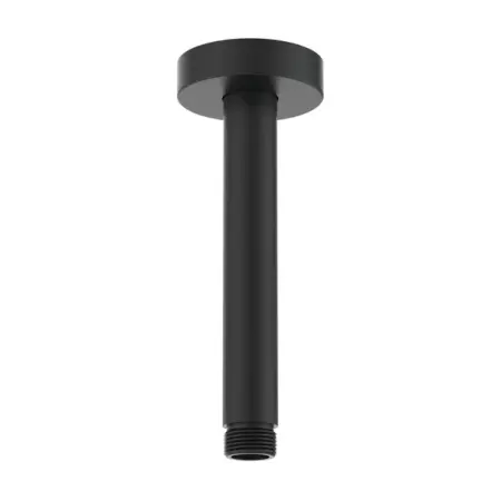 Brate si palarii dus - Brat de dus negru mat Ideal Standard IdealRain 15 cm cu montare pe tavan