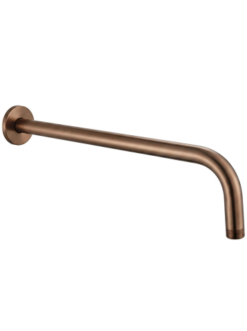 Brate si palarii dus - Brat dus rotund Rea JS-9021 40cm cupru periat inox montaj perete