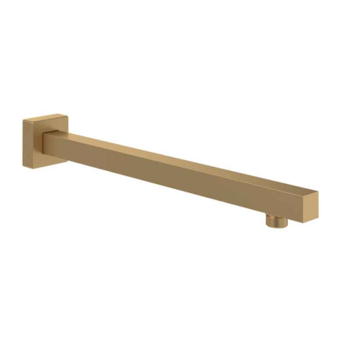 Sisteme de dus - Braț de duș Villeroy&Boch, Universal Showers, pătrat, 40 cm, brushed gold