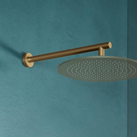 Braț de duș Villeroy&Boch, Universal Showers, rotund, 40 cm, brushed gold [1]