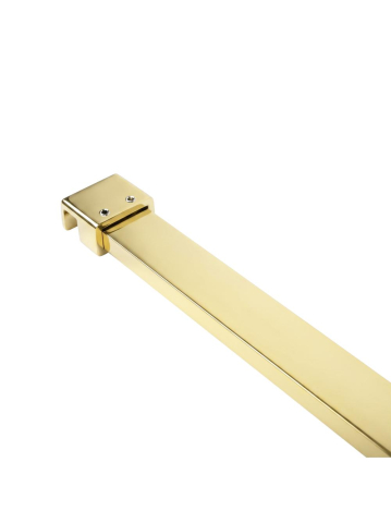 Brat fixare paravan dus 150 cm auriu Rea aluminiu montaj suruburi [5]