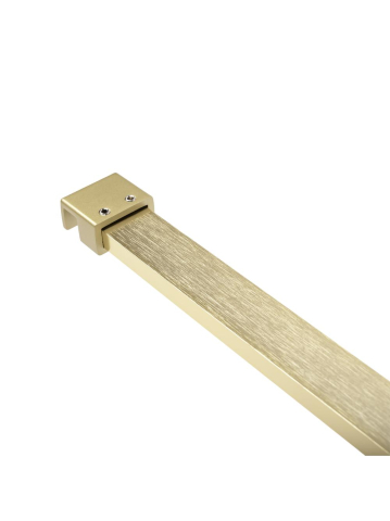 Brat fixare paravan dus 150 cm Rea auriu periat aluminiu [5]