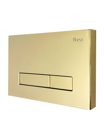 Buton tip H pentru cadru WC auriu [1]