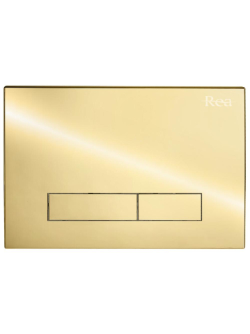 Clapete de actionare - Buton tip H pentru cadru WC auriu