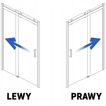 Cabina de dus patrata cu usa culisanta Rea Nixon 100x100 crom stanga [7]