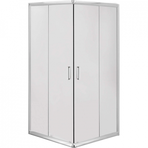 Cabina de dus patrata Deante Funkia cu usi culisante 90x90cm finisaj crom [1]