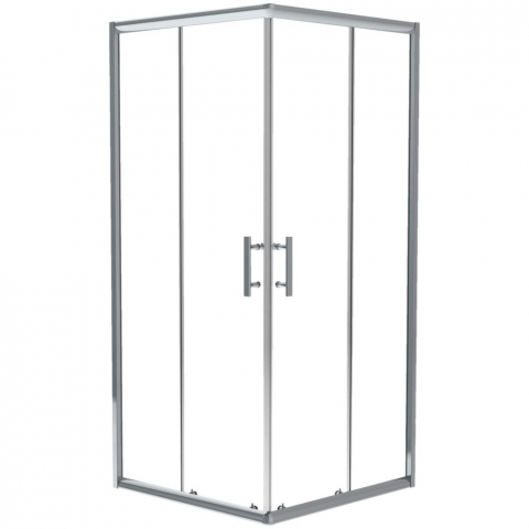 Cabine dus - Cabina de dus patrata Deante Jasmin Plus cu usi culisante 90x90cm finisaj crom