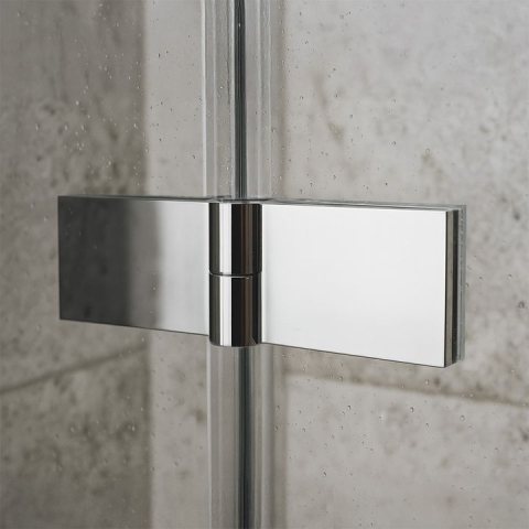 Cabina de dus Rea Atlas 120x80 cu deschidere pe dreapta crom [6]