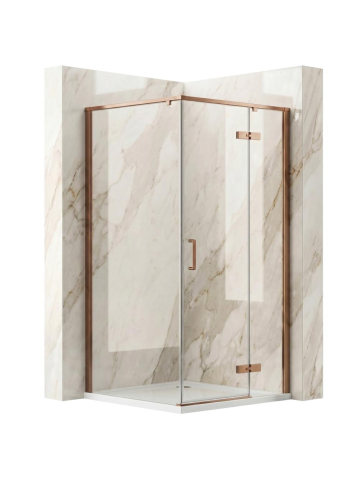 Cabina de dus Rea Bruno 90x90 cupru periat [10]