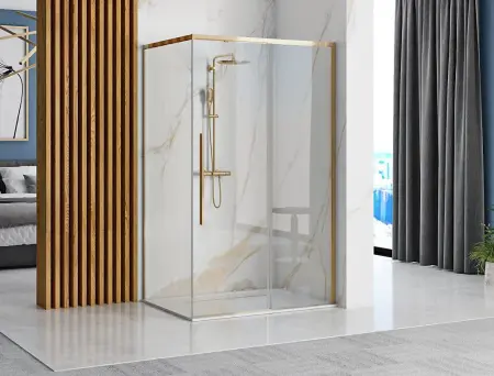 Cabina de dus Solar Auriu 80x100cm, Rea [1]