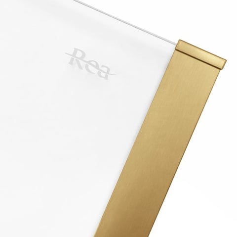 Cabina de dus SOLAR cu cadita neagra auriu periat 90x90 cm [4]