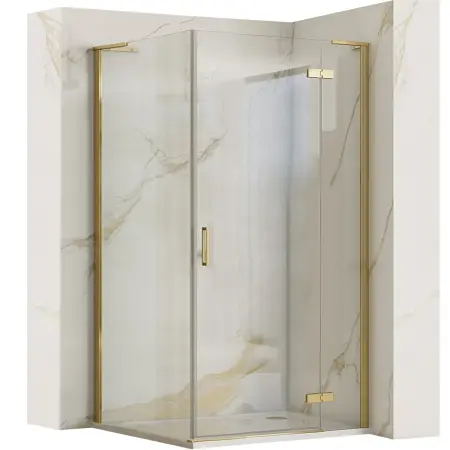 Cabine dus - Cabina dus Hugo Auriu Periat 100x90cm, Rea
