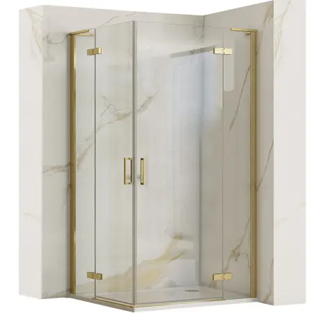 Cabine dus - Cabina dus Hugo Auriu Periat 90x100cm, Rea