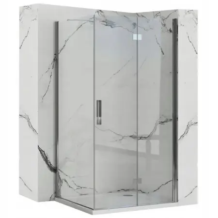 Cabine dus - Cabina dus Molier Crom 100x90cm, Rea