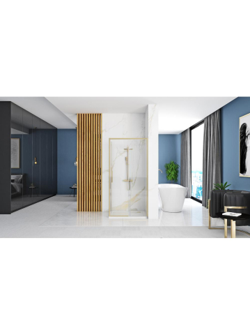 Cabina dus Rapid Slide 160x90 cm auriu periat [1]