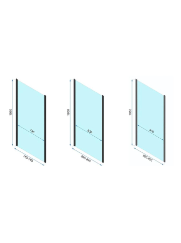 Cabina dus Rapid Slide 160x90 cm auriu periat [7]