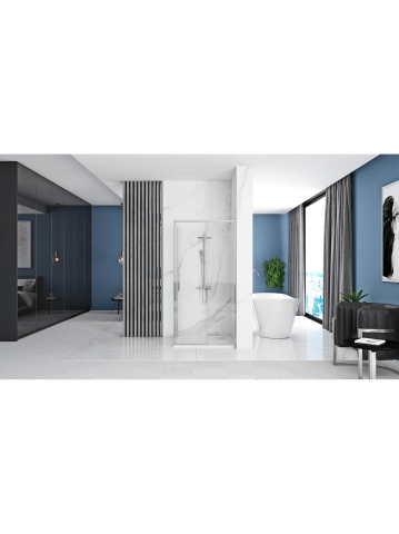 Cabina dus Rapid Slide 160x100 cm crom [2]