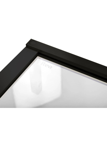 Cabina dus REA Hugo Double 100x100 cm negru [5]