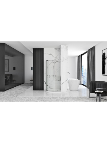 Cabina dus REA Look 80x80 cm crom [3]