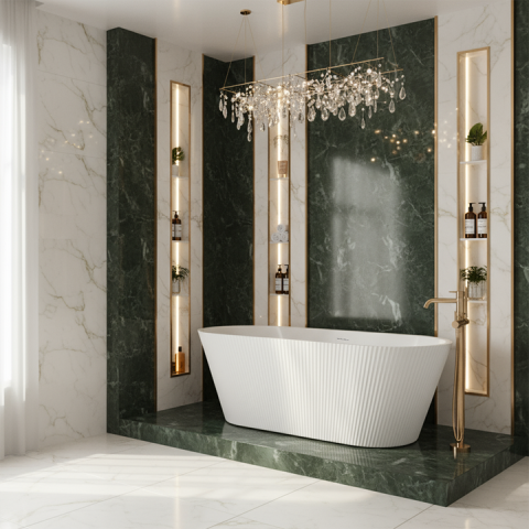 Cazi freestanding - Cadă acrilică freestanding OFELIA 170