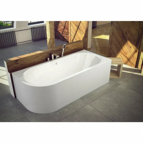 Cazi de colt - Cada asimetrica Besco Avita 150x75 cm dreapta
