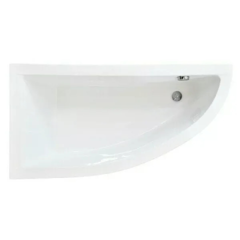 Cada asimetrica Besco Praktika 150x70 cm montaj stanga [1]