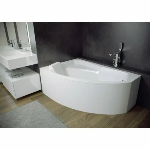 Cada asimetrica Besco Rima 160x100 cm montaj stanga [1]