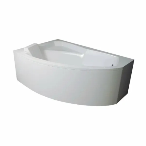 Cada asimetrica Besco Rima 160x100 cm montaj stanga [3]