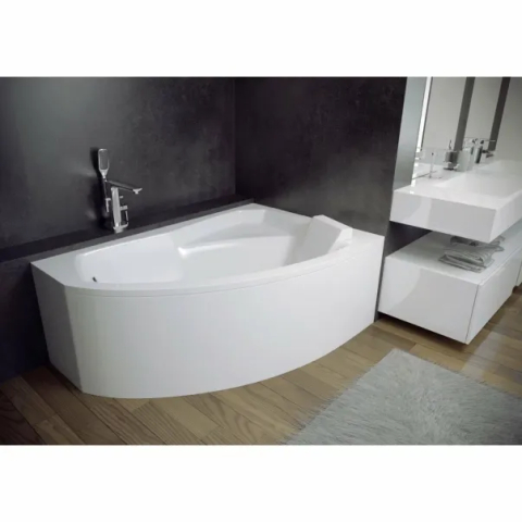 Cazi baie - Cada asimetrica Besco Rima 170x110 cm dreapta