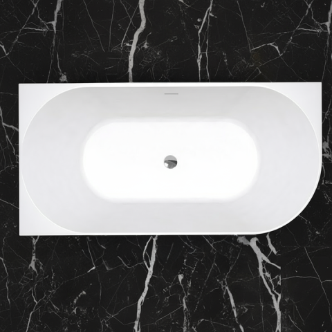 Cadă de colț acrilică Bellanto Slim 170 Stânga [5]