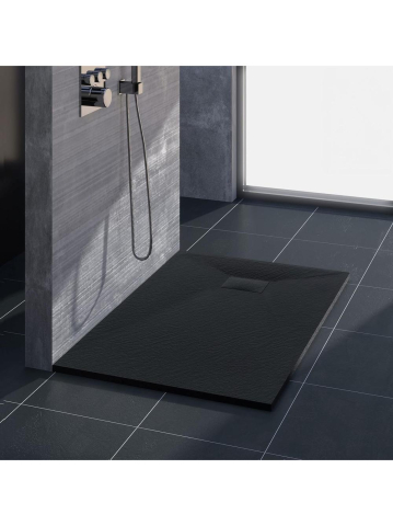 Cada de duș Magnum 100x80 cm negru [3]