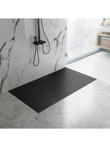 Cada de duș Magnum 100x80 cm negru [5]