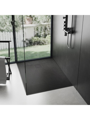 Cada de duș Magnum 120x90 cm negru [4]