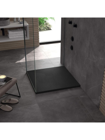 Cada de duș Magnum 90x90 cm negru [3]