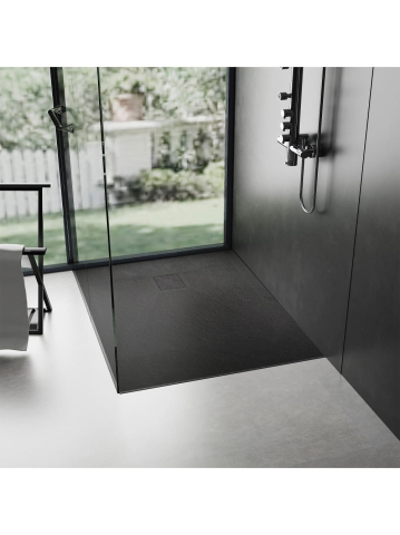 Cada de duș Magnum 90x90 cm negru [2]