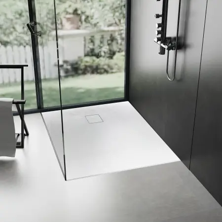 Cada de dus Magnum Alb 120x90cm, Rea [3]