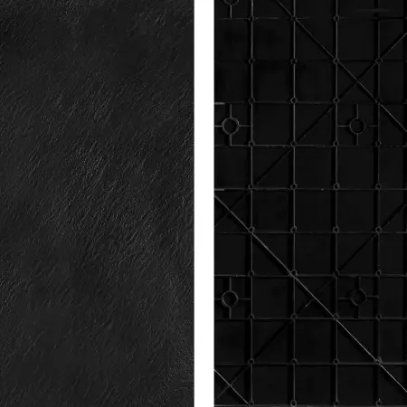 Cada de dus Magnum Negru 90x90cm, Rea [6]