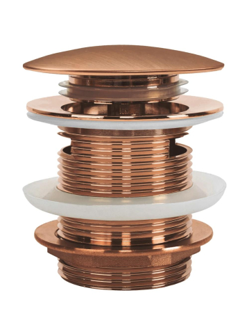 Accesorii baie - Cada Dop Rea Brush Copper 6cm