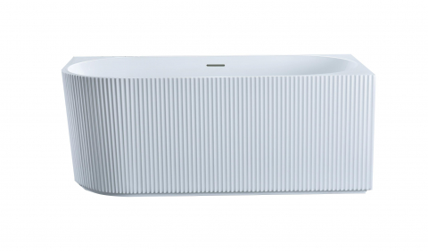 Cazi baie - Cada freestanding Adria cu riflaj 150x75 cm cu montaj dreapta