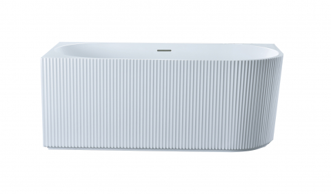 Cazi baie - Cada freestanding Adria cu riflaj 150x75 cm cu montaj stanga